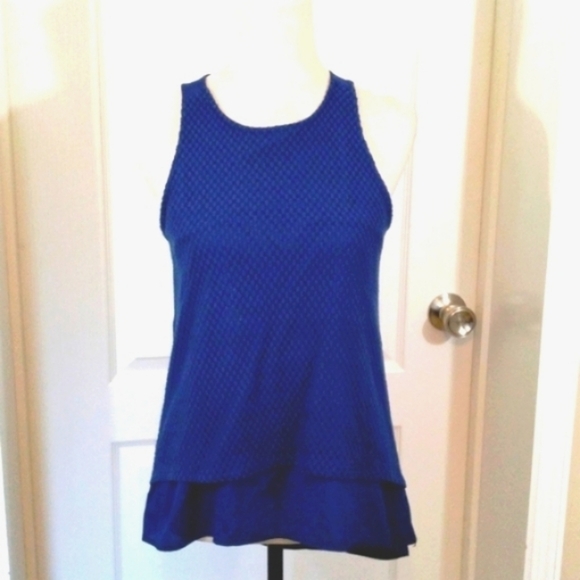 The Limited Tops - The Limited Blue Tank Top Blouse